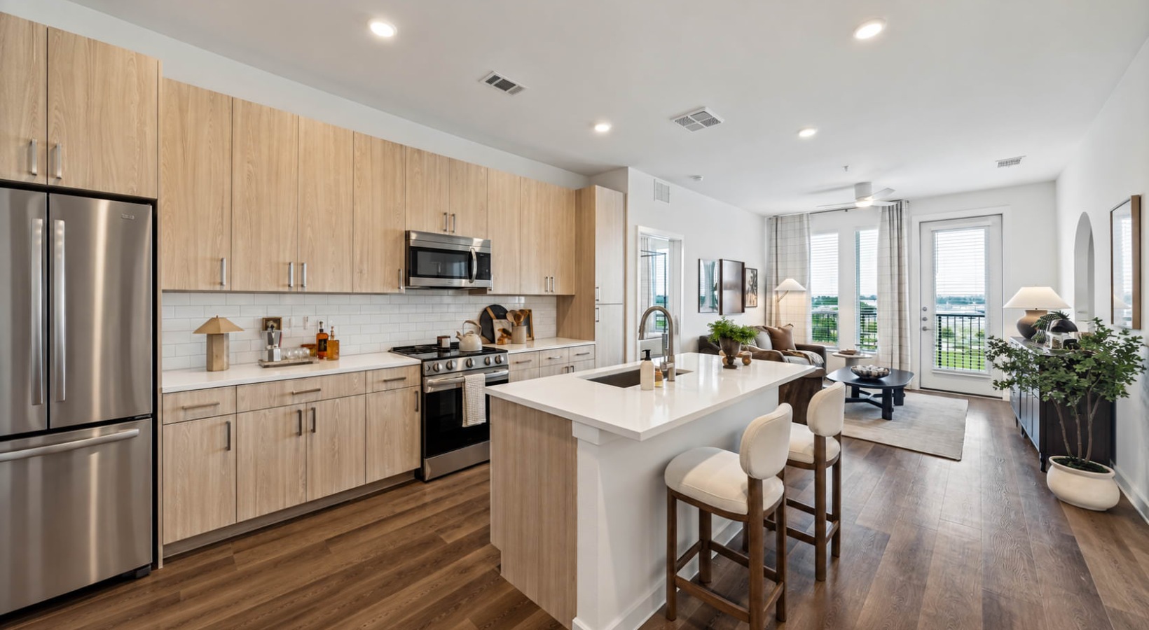Wide open living areas perfect for entertaining